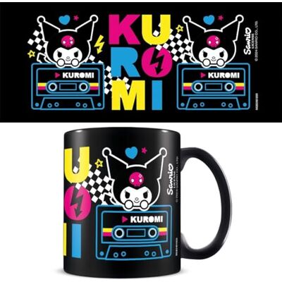 Pyramid KUROMI (PUNK VIBES) BLACK POD MUG Pyramid KUROMI (PUNK VIBES) BLACK POD MUG