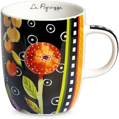 Egan Mug Le Pupazze Nero - Tazza Egan Mug Le Pupazze Nero - Tazza
