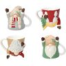 Tognana Up & Down Gnomi Set 4 Mug