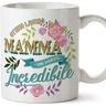 Mugffins Tazza Mamma Ottimo Lavoro Mamma, Sono diventato Incredibile (Modello 1) – Idee Regali Originali Festa della Mamma