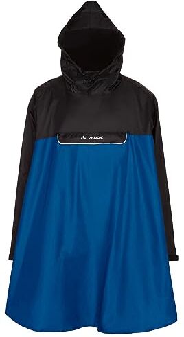 VAUDE Valero, Poncho Unisex – Adulto, Blu (Blue), XL