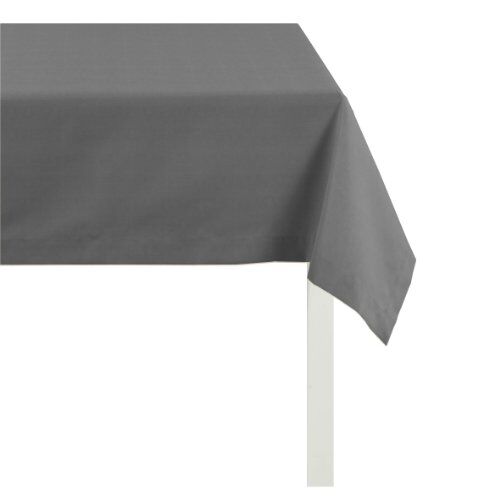 Apelt Tovaglia in misto cotone, grigio scuro, 130x170 cm