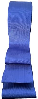 Generic Masonic Regalia Grembiule Royal Blue Moire Effetto Nastro (1 metro) Larghezza 10 cm