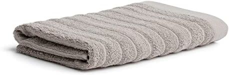 Möve Wellbeing Asciugamano da bagno con orlo tubolare, 67 x 140 cm, prodotto in Germania, 85% cotone, 15% lino, cashmere