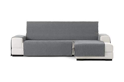 Eysa Italia Loira  Protect Salva Divano Impermeabile e Traspirante, 65% Poliestere 35% Cotone, Grigio, 240 cm.