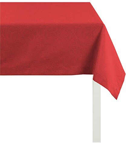 Apelt Tovaglia, Poliestere, Colore: Rosso, 150 x 250 x 0.2 cm