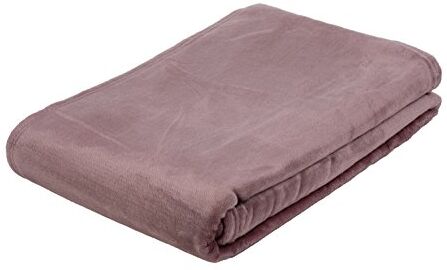 Gözze Coperta, Memphis, Tessuto Spesso 300 g/m², 100% Poliestere, 180 x 220 cm Rosa antico