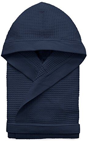 Morbidissimi Accappatoio nido d‘ape Puro cotone dalla S alla XXXL S276 XL BLU NAVY