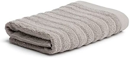 Möve Wellbeing Asciugamano longitudinale con orlo tubolare, 50 x 100 cm, prodotto in Germania, 85% cotone, 15% lino, cashmere