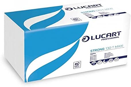 LUCART TOVAGLIOLO BIANCO 30X30 1Velo pure pulp  PZ.4000 (8 conf da 500 pz)