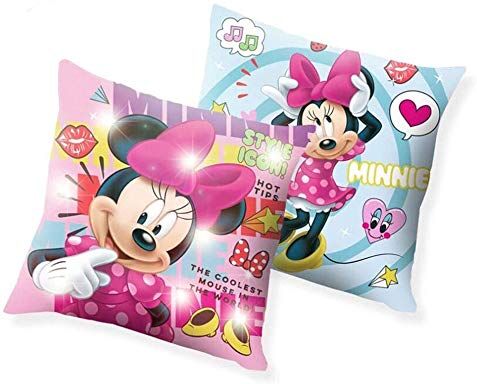 Disney LED Minnie Mouse Riferimento KD Cuscini Tessili per la casa Unisex Adulto, Multicolore (Multicolore), 1 unità (Confezione da 1)