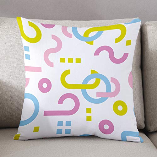 Bonamaison Copricuscini Decorativi da Letto, Polyester, Multicolor, 45x45