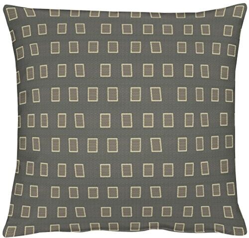 Apelt stoffe, Federa per Cuscino Mare, 49 x 49 cm, Grigio (Grau)