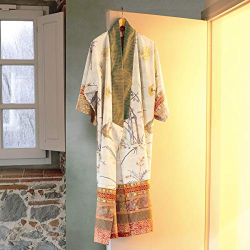 Bassetti FONG  Kimono in 100% cotone satinato, colore beige v.2, taglia: L-XL