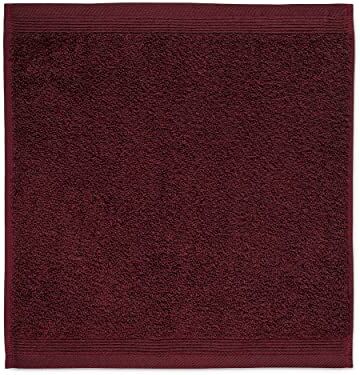 Möve Superwuschel Asciugamano 30 x 30 cm, in 100% cotone, colore: bordeaux