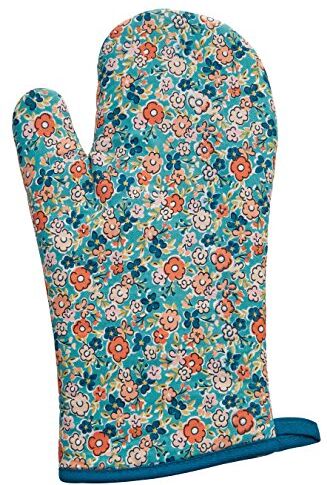 PREMIER Housewares Pretty Things-Guanto da Forno Singolo, Cotone, Multicolore, 21 x 31 x 3 cm