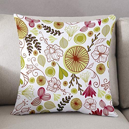 Bonamaison Copricuscini Decorativi da Letto, Polyester, Multicolor, 45x45