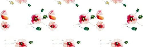 d-c-fix tovaglia plastificata PVC-free Poppyfield cerata antimacchia impermeabile moderno copritavolo plastica tavolo per uso interno ed esterno 220 cm x 150 cm rettangolare