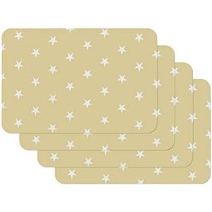 Venilia - 59052 - Motivo stelle beige - Set tovagliette Venilia - 59052 - Motivo stelle beige - Set tovagliette
