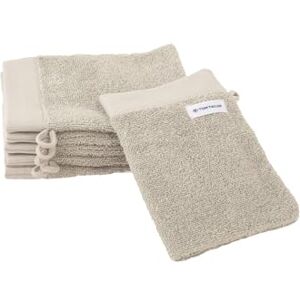 TOM TAILOR HOME Guanto di lavaggio beige unicolore - Asciugamano TOM TAILOR HOME Guanto di lavaggio beige unicolore - Asciugamano