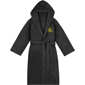Cressi Cotton Bathrobe Black/Yellow S/M Accappatoio Sportivo con Cappuccio in Spugna di Cotone, Nero/Giallo, S/M, Unisex Cressi Cotton Bathrobe Black/Yellow S/M Accappatoio Sportivo con Cappuccio in Spugna di Cotone, Nero/Giallo, S/M, Unisex