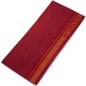 CelinaTex Asciugamano per sauna, 2 modelli in diversi colori, in spugna di cotone, peso circa 480 gm², dimensioni 80 x 200 cm, Schriftzug ''Sauna'' Rot, 80 x 200 cm CelinaTex Asciugamano per sauna, 2 modelli in diversi colori, in spugna di cotone, peso circa 480 gm², dimensioni 80 x 200 cm, Schriftzug ''Sauna'' Rot, 80 x 200 cm