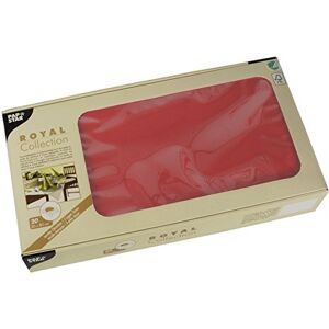 Papstar -20 tovagliette in tessuto Royal Collection, 80 x 80 cm, colore: Rosso Papstar -20 tovagliette in tessuto Royal Collection, 80 x 80 cm, colore: Rosso