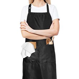 Epxee EPXDE009 Grembiule da Cucina Regolabile - Con 3 Tasche per Casa, Ristorante, Caffè Epxee EPXDE009 Grembiule da Cucina Regolabile - Con 3 Tasche per Casa, Ristorante, Caffè