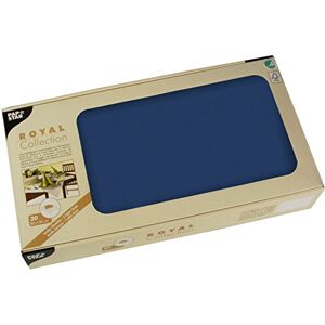 Papstar , 20 Medio Coperte, Tissue Royal Collection 80 cm x 80 cm Colore: Blu Scuro, # Papstar , 20 Medio Coperte, Tissue Royal Collection 80 cm x 80 cm Colore: Blu Scuro, #