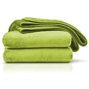 Amago Coperta, Effetto Cashmere, 220 x 240 cm Verde Limone Amago Coperta, Effetto Cashmere, 220 x 240 cm Verde Limone