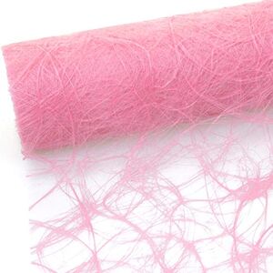 Deko AS GmbH Runner da Tavolo, Tela, Rosa, 30cm Deko AS GmbH Runner da Tavolo, Tela, Rosa, 30cm