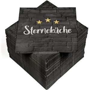 Heku 30243-245 - 100 Tovaglioli - Cucina Stella - 3-strati - 33x33cm Heku 30243-245 - 100 Tovaglioli - Cucina Stella - 3-strati - 33x33cm