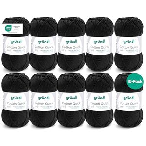 Gründl Cotton Quick Uni Filato - 125m, 50g, Eco-Tex Gründl Cotton Quick Uni Filato - 125m, 50g, Eco-Tex