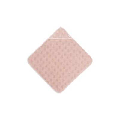 Jollein Miffy Asciugamano in spugna con cappuccio, 75 x 75 cm, colore: Rosa Jollein Miffy Asciugamano in spugna con cappuccio, 75 x 75 cm, colore: Rosa