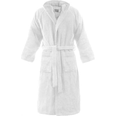 Bassetti Accappatoio 100% Spugna di Puro Cotone Tinta Unita Lungo con Cappuccio e Tasche Altamente Assorbente Adulto Unisex vari colori e taglie da S a 5XL Bassetti Accappatoio 100% Spugna di Puro Cotone Tinta Unita Lungo con Cappuccio e Tasche Altamente Assorbente Adulto Unisex vari colori e taglie da S a 5XL