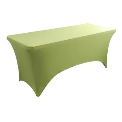 ALMLEU Custodia Lettino Massaggio Portatile Tovaglia da tavolo rettangolare elastica in poliestere spandex 5 piedi. cocktail for matrimoni(Color 3) ALMLEU Custodia Lettino Massaggio Portatile Tovaglia da tavolo rettangolare elastica in poliestere spandex 5 piedi. cocktail for matrimoni(Color 3)