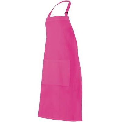 Velilla 404203 Grembiule con salopette colore fucsia taglia U Velilla 404203 Grembiule con salopette colore fucsia taglia U