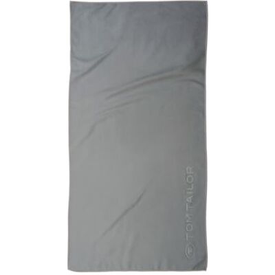 TOM TAILOR Asciugamano fitness, 80% poliestere, 20% poliammide/microfibra, con cuciture sottili e logo in rilievo, 50 x 100 cm, colore grigio (Moody Grey) TOM TAILOR Asciugamano fitness, 80% poliestere, 20% poliammide/microfibra, con cuciture sottili e logo in rilievo, 50 x 100 cm, colore grigio (Moody Grey)