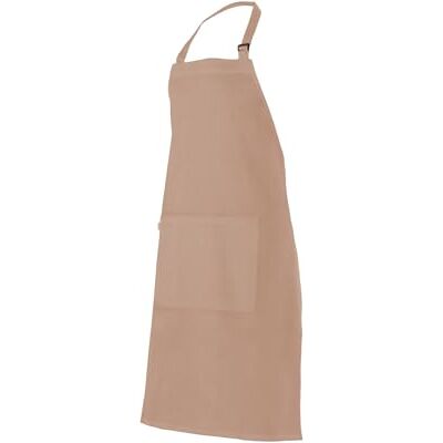 Velilla 404203; Grembiule Peto con Tasca; Colore Beige; Taglia Unica Velilla 404203; Grembiule Peto con Tasca; Colore Beige; Taglia Unica