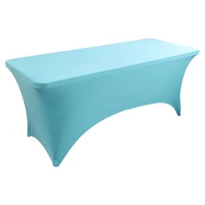 ALMLEU Custodia Lettino Massaggio Portatile Tovaglia da tavolo rettangolare elastica in poliestere spandex 5 piedi. cocktail for matrimoni(Color 4) ALMLEU Custodia Lettino Massaggio Portatile Tovaglia da tavolo rettangolare elastica in poliestere spandex 5 piedi. cocktail for matrimoni(Color 4)