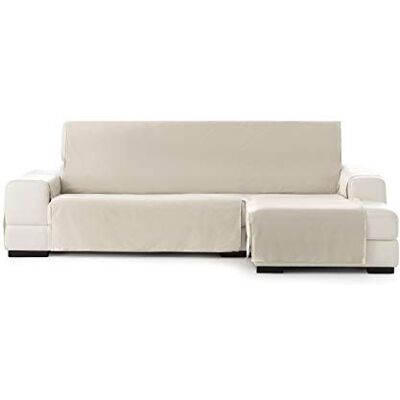 Eysa Salva Divano per penisola Impermeabile e Traspirante Somme Protect 240 cm., Colore 01/Greggio, Destra Vista Frontale Eysa Salva Divano per penisola Impermeabile e Traspirante Somme Protect 240 cm., Colore 01/Greggio, Destra Vista Frontale