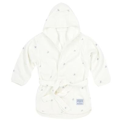MEYCO X MrsKeizer Accappatoio per bambini in bambù, 98/104, Ibiza Denim MEYCO X MrsKeizer Accappatoio per bambini in bambù, 98/104, Ibiza Denim