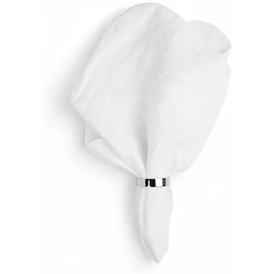 Broste Copenhagen Gracie Tovagliolo in lino, colore: Bianco puro Broste Copenhagen Gracie Tovagliolo in lino, colore: Bianco puro
