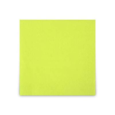 Funny Tovaglioli in cellulosa 33 x 33 cm, piegati a 1/4, 3 veli, colore: kiwi 4 x 250 pezzi Funny Tovaglioli in cellulosa 33 x 33 cm, piegati a 1/4, 3 veli, colore: kiwi 4 x 250 pezzi