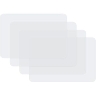 VENILIA - Set 4 tovagliette - Trasparenti - Plastica - Tovagliette da tavolo VENILIA - Set 4 tovagliette - Trasparenti - Plastica - Tovagliette da tavolo