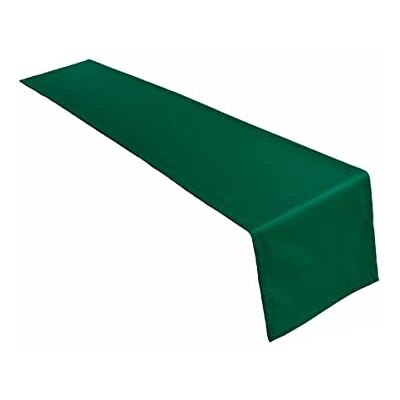 Lemos Home Runner da tavola di alta qualità in 100% cotone, collezione Concetto, colore e dimensioni a scelta (runner – 40 x 200 cm, verde abete) Lemos Home Runner da tavola di alta qualità in 100% cotone, collezione Concetto, colore e dimensioni a scelta (runner – 40 x 200 cm, verde abete)