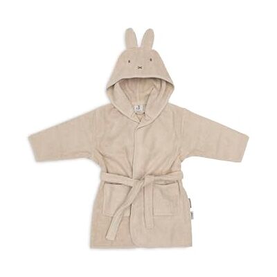 Jollein Accappatoio per bambini 1-2 anni Miffy, Warm Sand 100% cotone Spugna Certificato OEKO-TEX Con cappuccio Accappatoio per bambine e bambini Jollein Accappatoio per bambini 1-2 anni Miffy, Warm Sand 100% cotone Spugna Certificato OEKO-TEX Con cappuccio Accappatoio per bambine e bambini