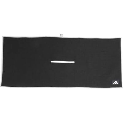 Adidas Unisex Adulto Club Microfiber Golf Towel Towel, black, One size Adidas Unisex Adulto Club Microfiber Golf Towel Towel, black, One size