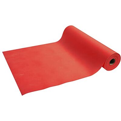 Pronappe Pro Nappe Cod. Runner da tavolo monouso in Spunbond Rotolo 0,40 x 24 Mt pretagliato ogni 1,20m Materiale antistrappo, idrorepellente e facile da pulire Conf. da 4 rotoli rosso Pronappe Pro Nappe Cod. Runner da tavolo monouso in Spunbond Rotolo 0,40 x 24 Mt pretagliato ogni 1,20m Materiale antistrappo, idrorepellente e facile da pulire Conf. da 4 rotoli rosso