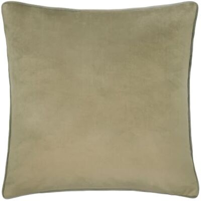 furn. Meridian Copricuscino – Lusso In Velluto Con Bordo A Contrasto Con Profilo Custodia Decorativa (Salvia/Verde – 55x55cm) furn. Meridian Copricuscino – Lusso In Velluto Con Bordo A Contrasto Con Profilo Custodia Decorativa (Salvia/Verde – 55x55cm)